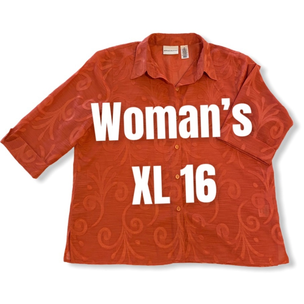 Alfred Dunner light jacket or blouse